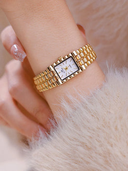 KissICON KissIcon UTHAI Women Watch Luxury Square Gold Waterproof