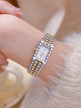 KissICON KissIcon UTHAI Women Watch Luxury Square Gold Waterproof