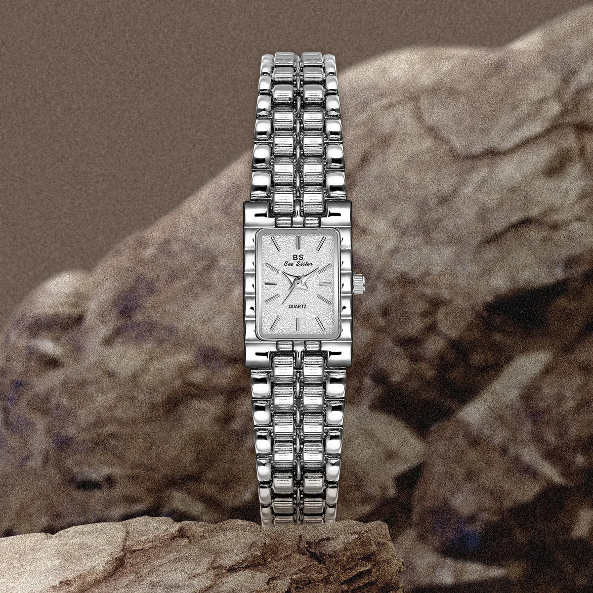 KissICON KissIcon UTHAI Women Watch Luxury Square Gold Waterproof