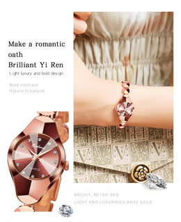 KissICON KissIcon UTHAI Women Watch Stainless Bracelet - Waterproof