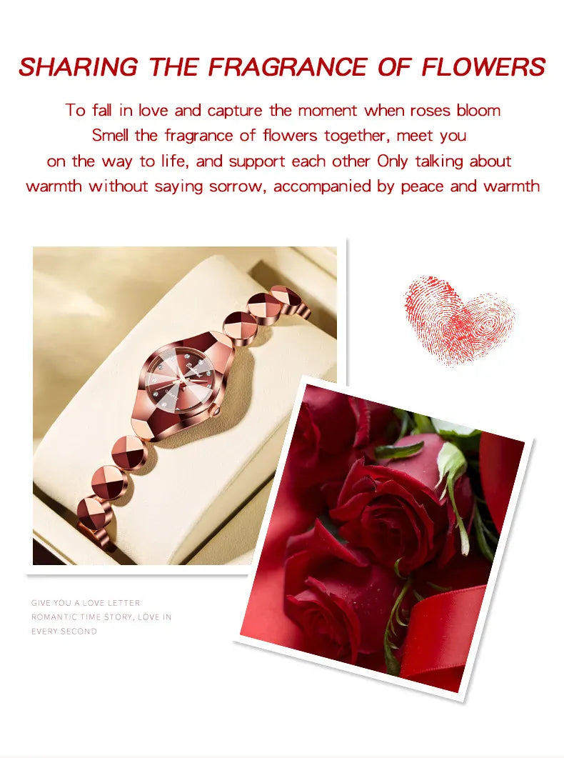KissICON KissIcon UTHAI Women Watch Stainless Bracelet - Waterproof