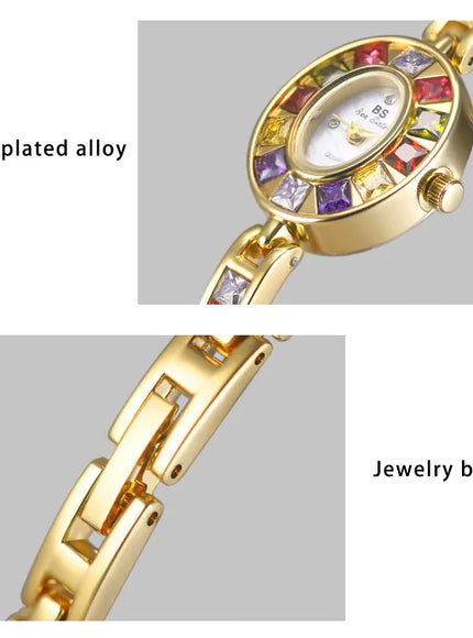 KissICON KissIcon UTHAI Womens Chain Watch - Waterproof Luxury