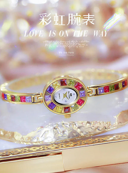 KissICON KissIcon UTHAI Womens Chain Watch - Waterproof Luxury