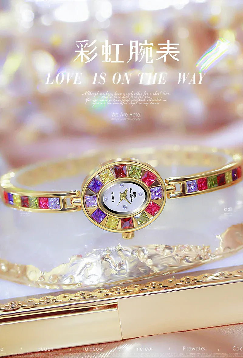 KissICON KissIcon UTHAI Womens Chain Watch - Waterproof Luxury