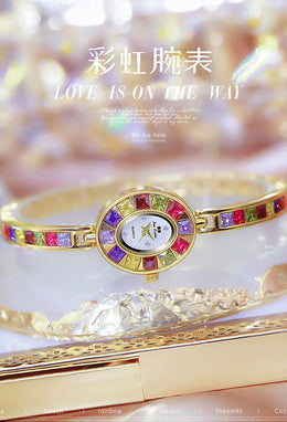 KissICON KissIcon UTHAI Womens Chain Watch - Waterproof Luxury