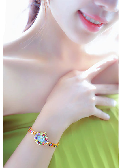 KissICON KissIcon UTHAI Womens Chain Watch - Waterproof Luxury