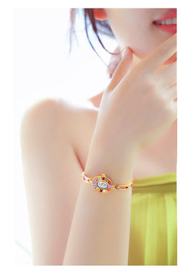 KissICON KissIcon UTHAI Womens Chain Watch - Waterproof Luxury
