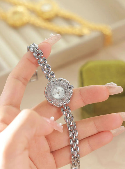 KissICON KissIcon UTHAI Womens Watch Camellia Gold - Waterproof
