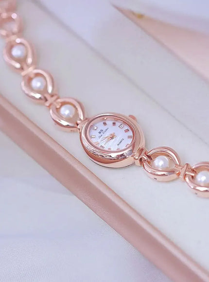KissICON KissIcon UTHAI Womens Watch Pearl Bracelet Waterproof -