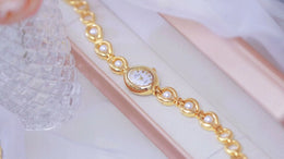 KissICON KissIcon UTHAI Womens Watch Pearl Bracelet Waterproof -