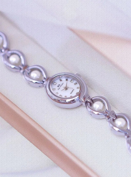 KissICON KissIcon UTHAI Womens Watch Pearl Bracelet Waterproof -