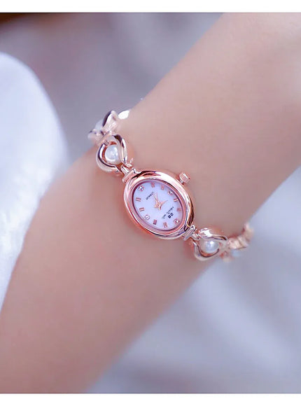 KissICON KissIcon UTHAI Womens Watch Pearl Bracelet Waterproof -