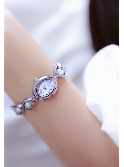 KissICON KissIcon UTHAI Womens Watch Pearl Bracelet Waterproof -