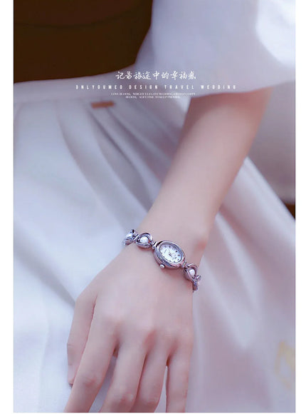 KissICON KissIcon UTHAI Womens Watch Pearl Bracelet Waterproof -