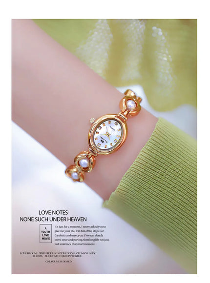 KissICON KissIcon UTHAI Womens Watch Pearl Bracelet Waterproof -