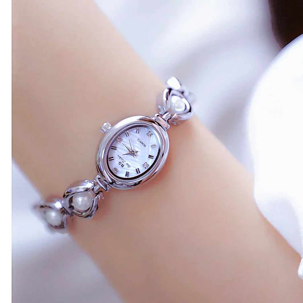 KissICON KissIcon UTHAI Womens Watch Pearl Bracelet Waterproof -