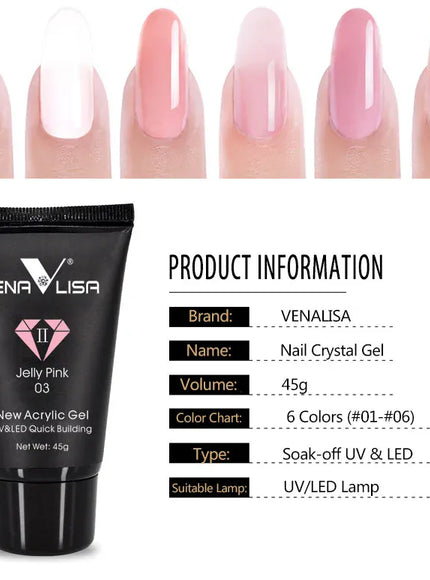 KissICON KissIcon Venalisa Acrylic Gel 45g Nail Extension -