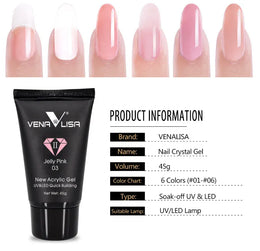 KissICON KissIcon Venalisa Acrylic Gel 45g Nail Extension -