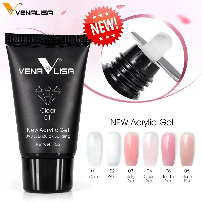 KissICON KissIcon Venalisa Acrylic Gel 45g Nail Extension -