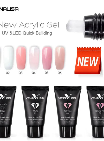 KissICON KissIcon Venalisa Acrylic Gel 45g Nail Extension -