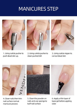 KissICON KissIcon Vendeeni 12 Colors Sculpture Nail Gel Odorless