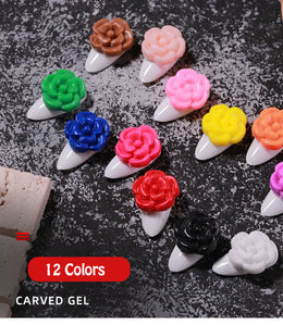 KissICON KissIcon Vendeeni 12 Colors Sculpture Nail Gel Odorless