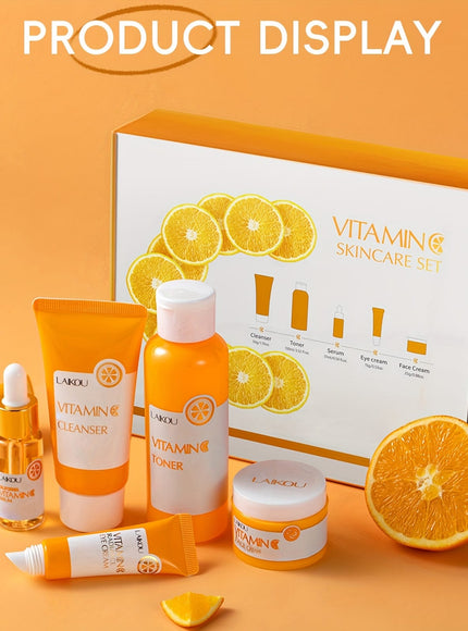 KissICON KissIcon Vitamin C Skincare Set 5 In 1