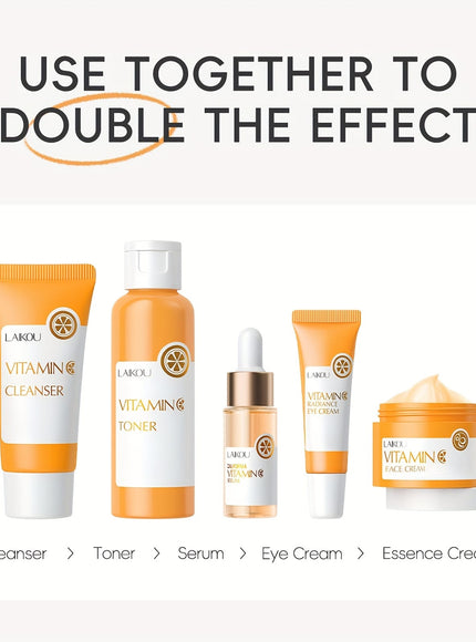 KissICON KissIcon Vitamin C Skincare Set 5 In 1