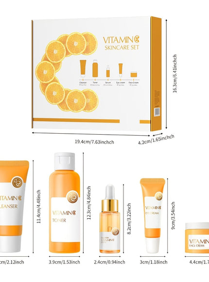 KissICON KissIcon Vitamin C Skincare Set 5 In 1