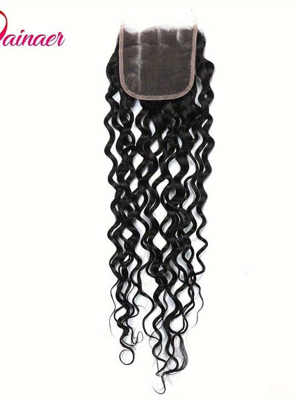KissICON [KissIcon] Water Wave Bundles With Closure - Virgin