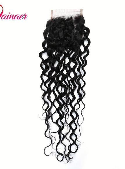KissICON [KissIcon] Water Wave Bundles With Closure - Virgin