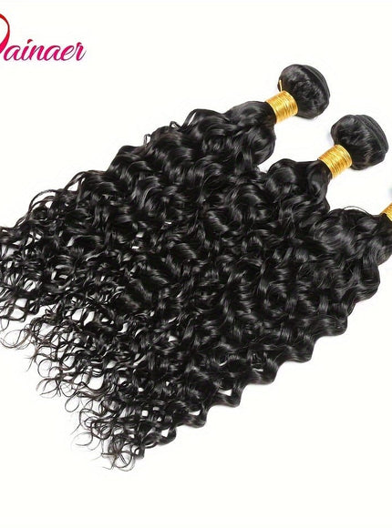 KissICON [KissIcon] Water Wave Bundles With Closure - Virgin