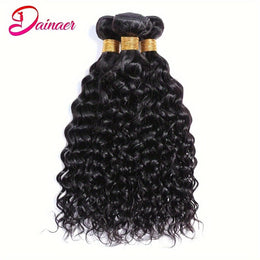 KissICON [KissIcon] Water Wave Bundles With Closure - Virgin