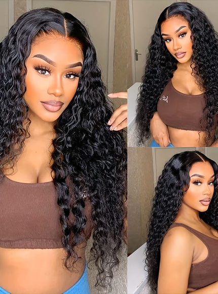 KissICON [KissIcon] Water Wave Bundles With Closure - Virgin