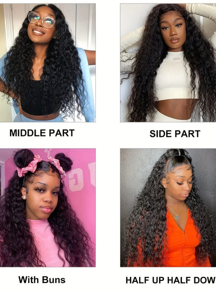 KissICON [KissIcon] Water Wave Bundles With Closure - Virgin