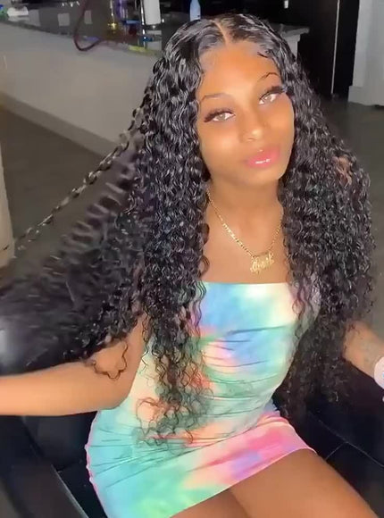 KissICON [KissIcon] Water Wave Bundles With Closure - Virgin