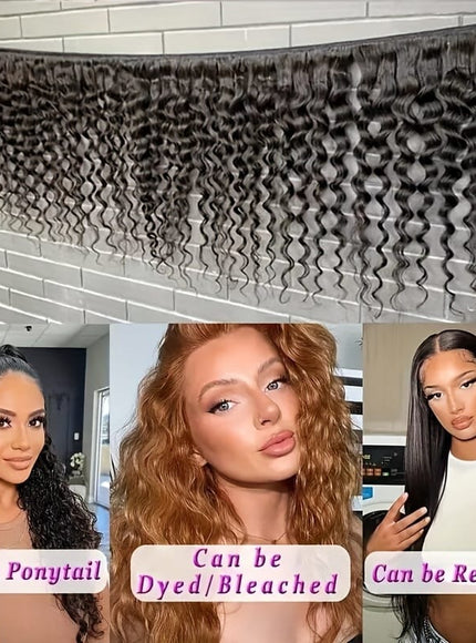 KissICON [KissIcon] Water Wave Bundles With Closure - Virgin