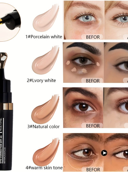 jkthpu-45 KissIcon Waterproof Concealer - Long Wearing Full Coverage