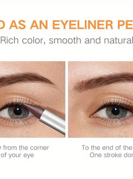 KissICON KissIcon Waterproof Eyeliner Cream – All Day Wear in Black, Brown & Blue