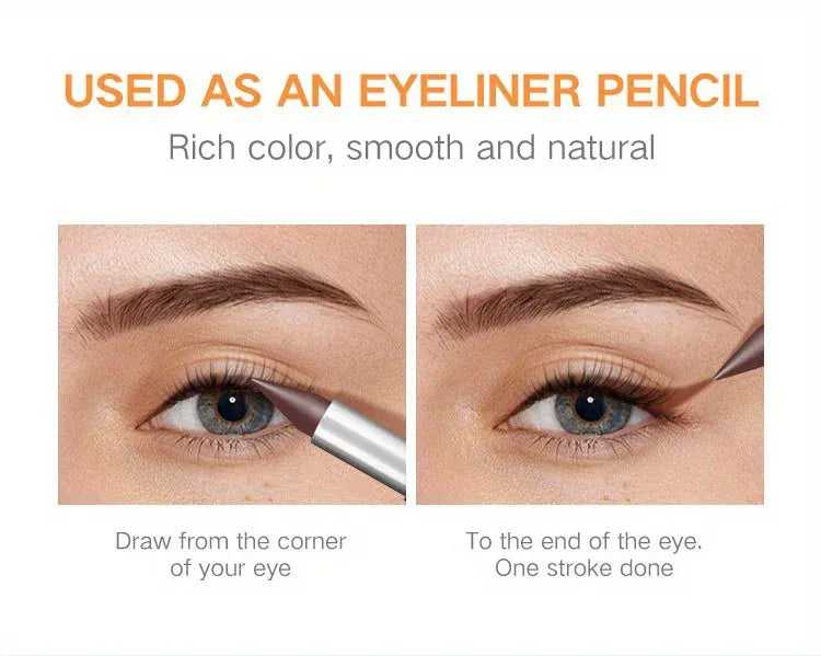 KissICON KissIcon Waterproof Eyeliner Cream – All Day Wear in Black, Brown & Blue