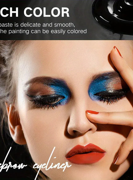 KissICON KissIcon Waterproof Eyeliner Cream – All Day Wear in Black, Brown & Blue