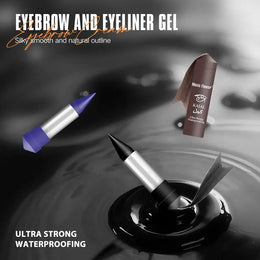 KissICON KissIcon Waterproof Eyeliner Cream – All Day Wear in Black, Brown & Blue