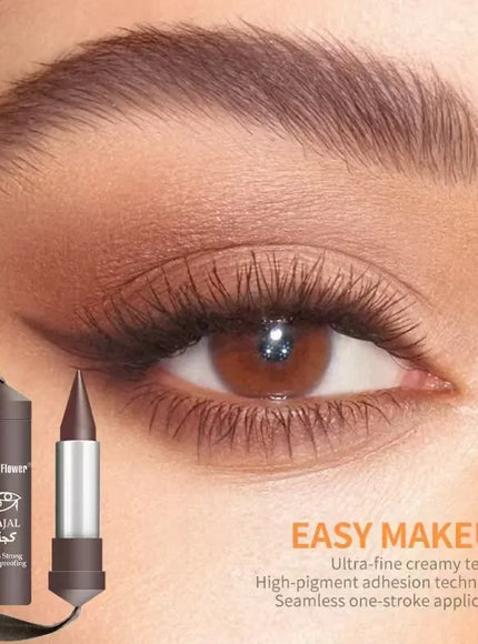 KissICON KissIcon Waterproof Eyeliner Cream – All Day Wear in Black, Brown & Blue