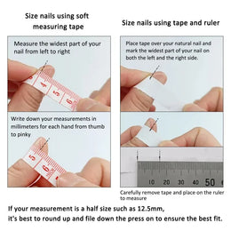 KissICON KissIcon White Cat Eye False Nails Press Ons