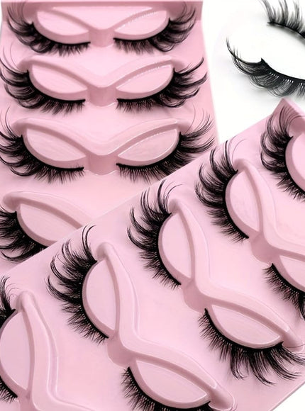 KissICON KissIcon Wispy Faux Mink Eyelashes - Dramatic Cat