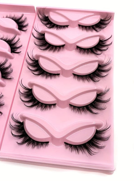 KissICON KissIcon Wispy Faux Mink Eyelashes - Dramatic Cat