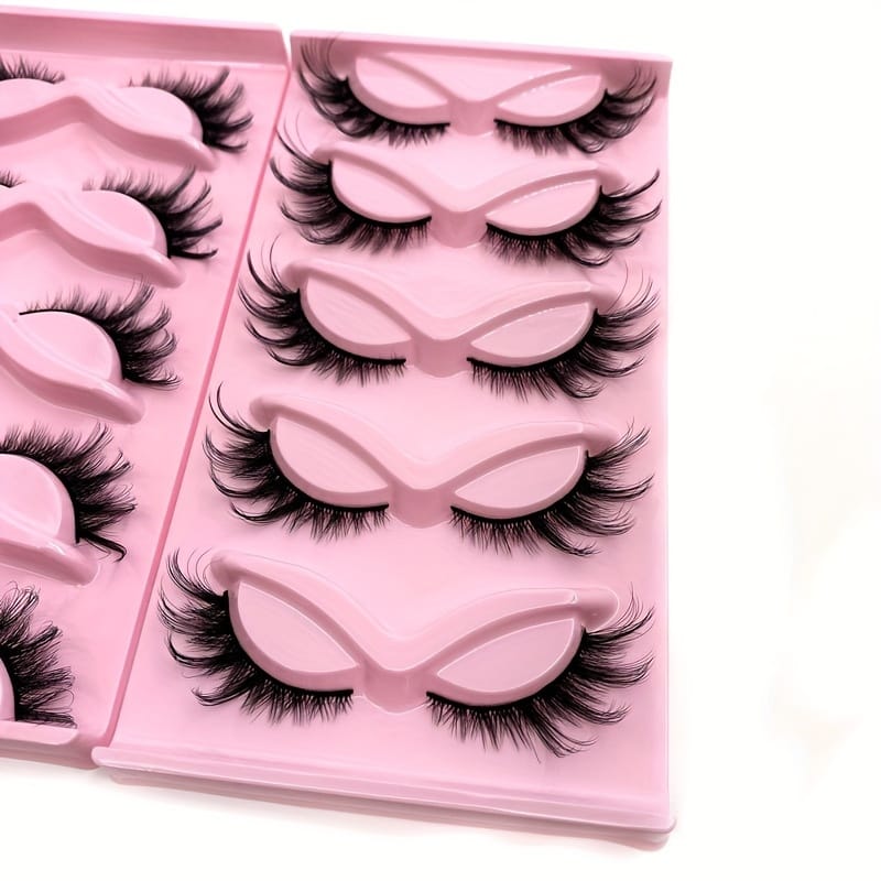KissICON KissIcon Wispy Faux Mink Eyelashes - Dramatic Cat