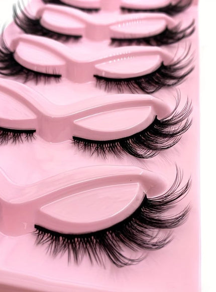 KissICON KissIcon Wispy Faux Mink Eyelashes - Dramatic Cat