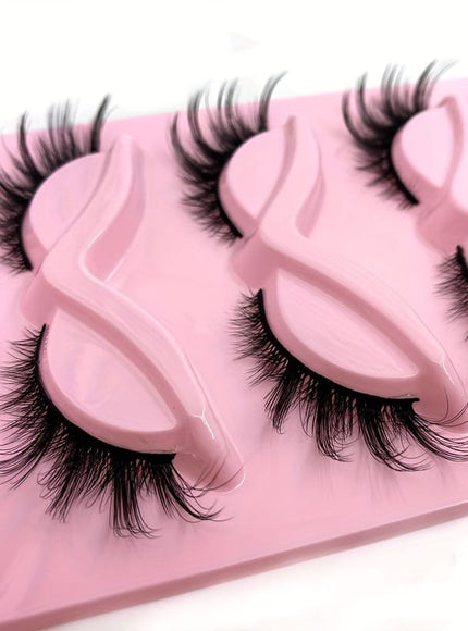 KissICON KissIcon Wispy Faux Mink Eyelashes - Dramatic Cat