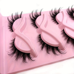 KissICON KissIcon Wispy Faux Mink Eyelashes - Dramatic Cat